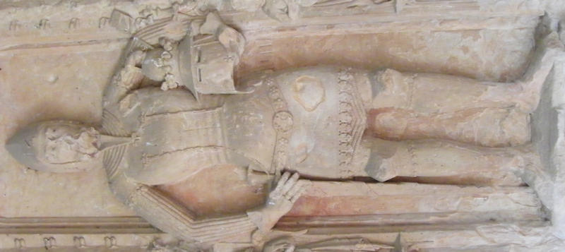 Germany Arnsburg - Kloster Arnsburg Johannes von Falkenstein 1365